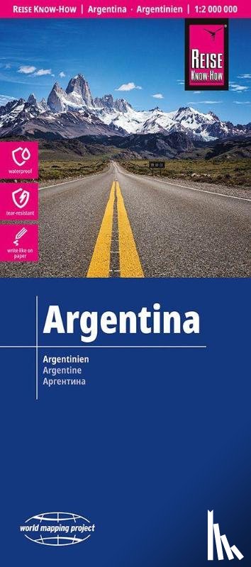 Reise Know How - Argentina Map