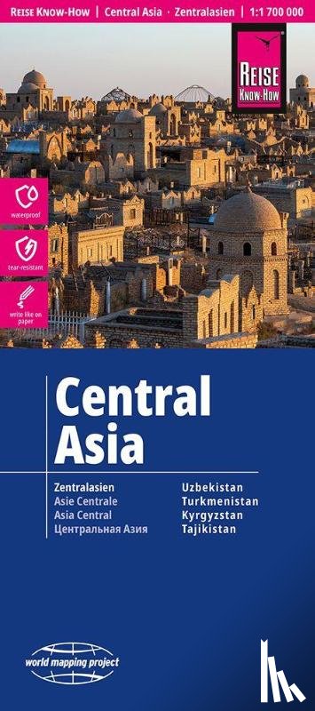  - Reise Know-How Landkarte Zentralasien / Central Asia (1:1.700.000)