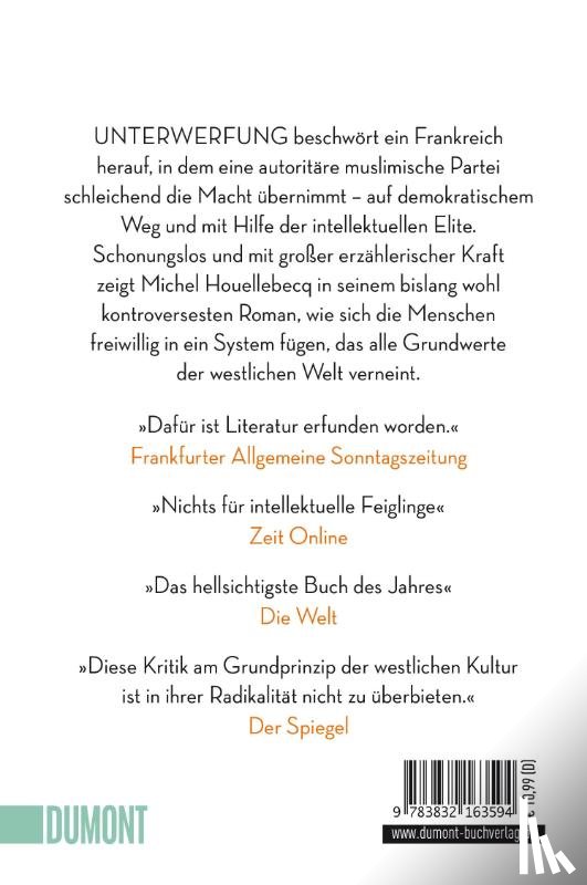 Houellebecq, Michel - Unterwerfung