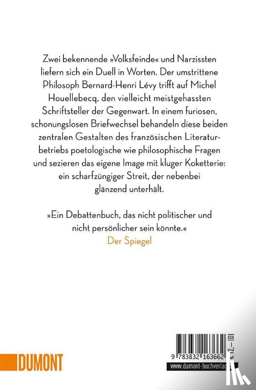 Houellebecq, Michel, Lévy, Bernard-Henri - Volksfeinde