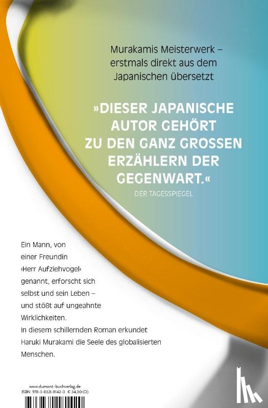 Murakami, Haruki - Die Chroniken des Aufziehvogels