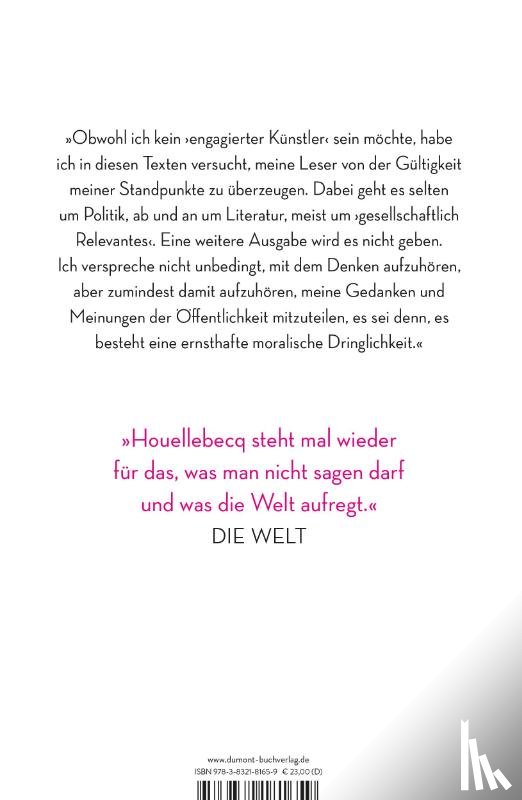 Houellebecq, Michel - Ein bisschen schlechter