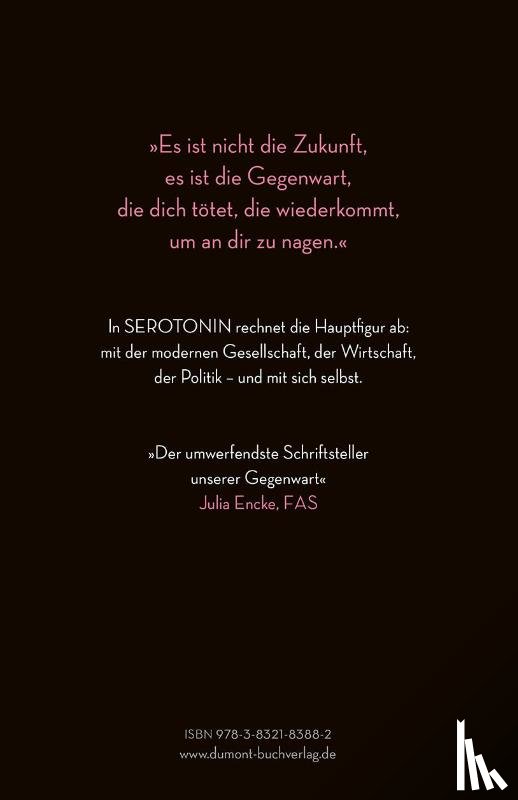 Houellebecq, Michel - Serotonin