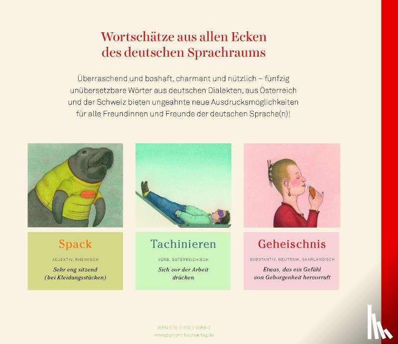 Blind, Sofia, Heidelbach, Nikolaus - Wörter, die es nicht auf Hochdeutsch gibt
