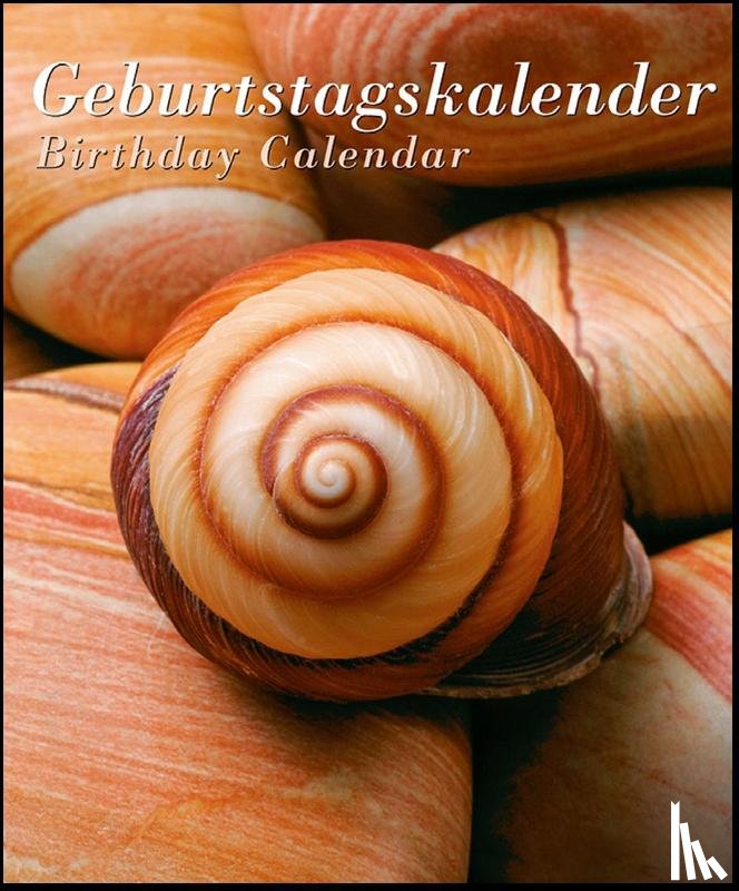 teNeues Calendars & Stationery GmbH & Co. KG - Shells & Stones Geburtstagskalender