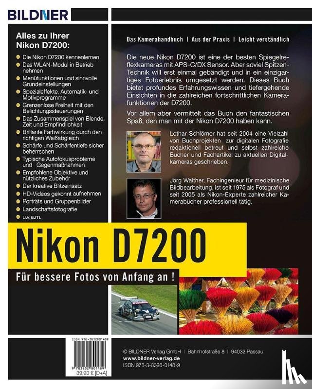 Schlömer, Lothar, Walther, Jörg - Nikon D7200 - Für bessere Fotos von Anfang an!