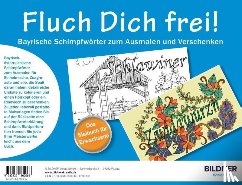  - Das Malbuch für Erwachsene: Fluch Dich frei