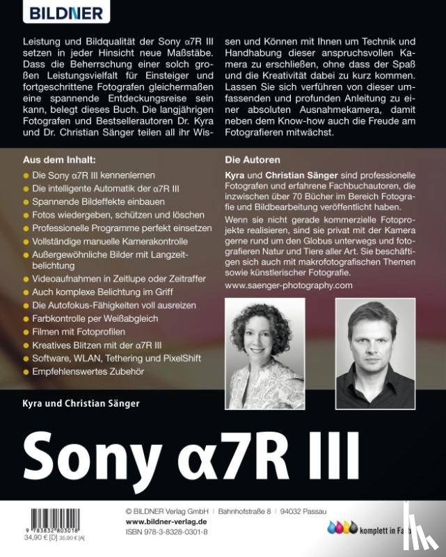 Sänger, Kyra, Sänger, Christian - Sony Alpha 7R III