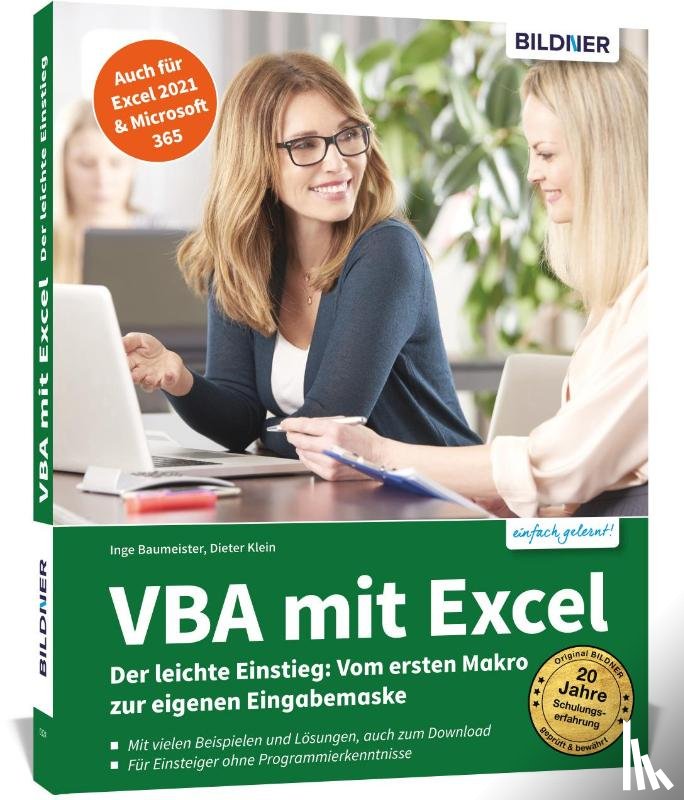 Baumeister, Inge, Klein, Dieter - VBA mit Excel - Der leichte Einstieg
