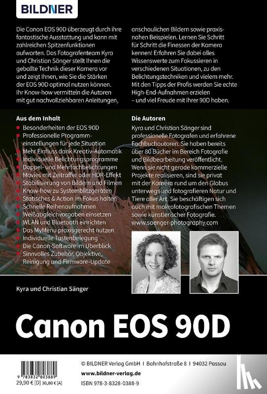 Sänger, Kyra, Sänger, Christian - Canon EOS 90D