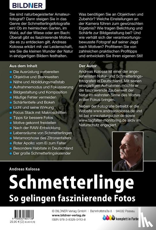 Kolossa, Andreas - Schmetterlinge - so gelingen faszinierende Fotos