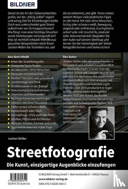 Müller, Jochen - Streetfotografie - Die Kunst, einzigartige Augenblicke einzufangen