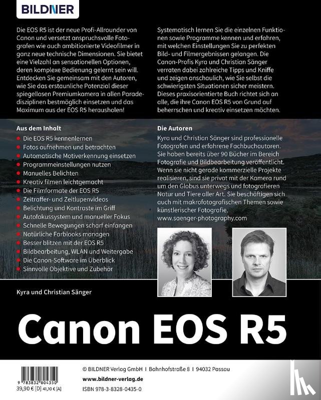 Sänger, Kyra, Sänger, Christian - Canon EOS R5