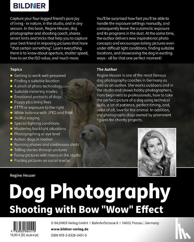Regine, Heuser - Dog Photography - Shooting with Bow "Wow" Effect