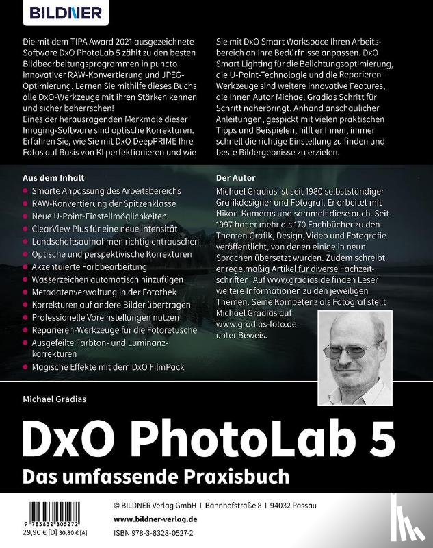 Gradias, Michael - DxO PhotoLab 5 - Das umfassende Praxisbuch
