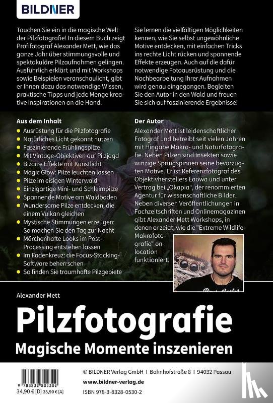 Mett, Alexander - Pilzfotografie - Magische Momente inszenieren