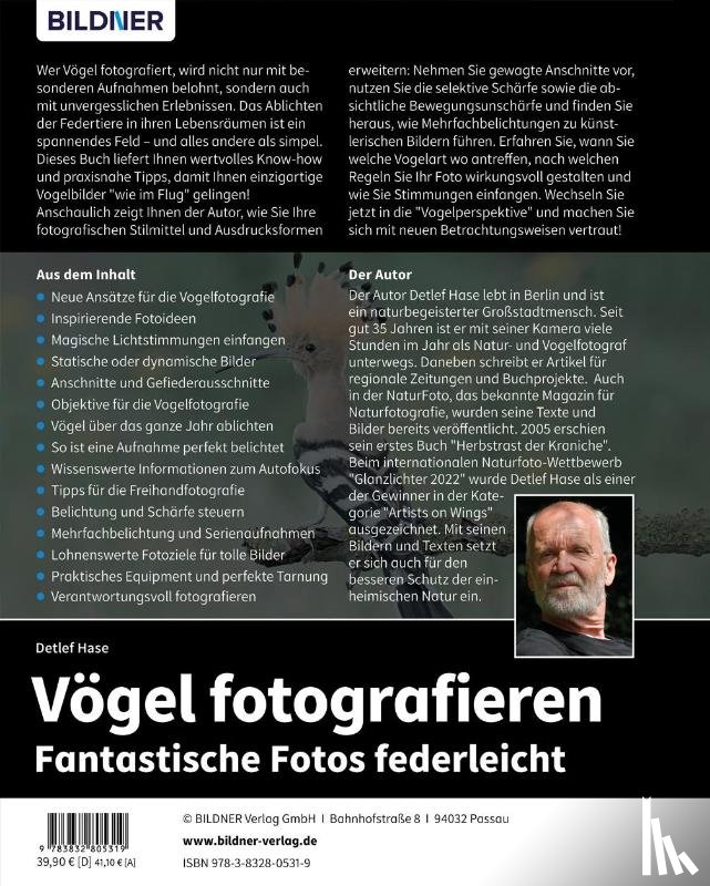 Detlef, Hase - Vögel fotografieren