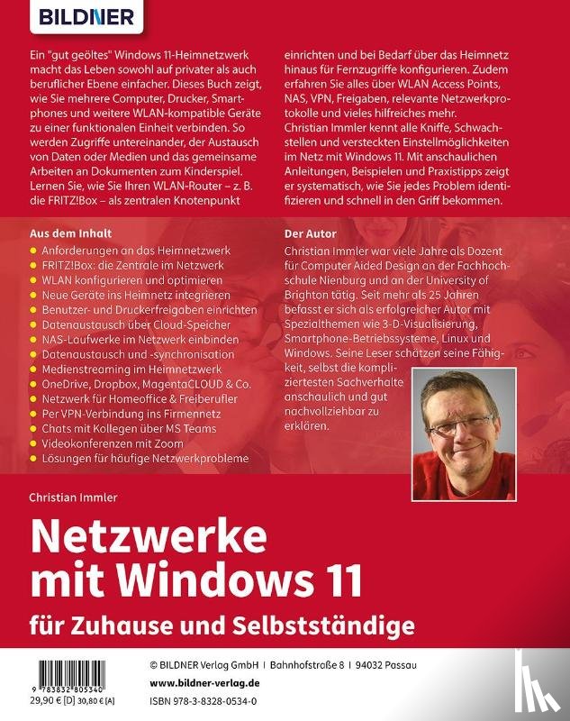 Immler, Christian - Netzwerke mit Windows 11 - für Zuhause und Selbstständige