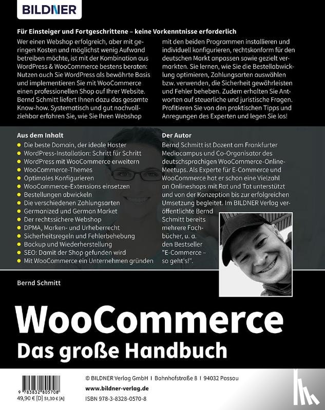Bernd, Schmitt - WooCommerce - Das große Handbuch