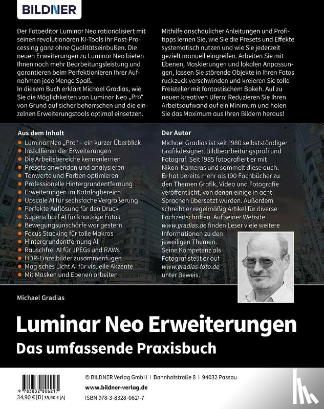Gradias, Michael - Luminar Neo Erweiterungen - Das umfassende Praxisbuch!
