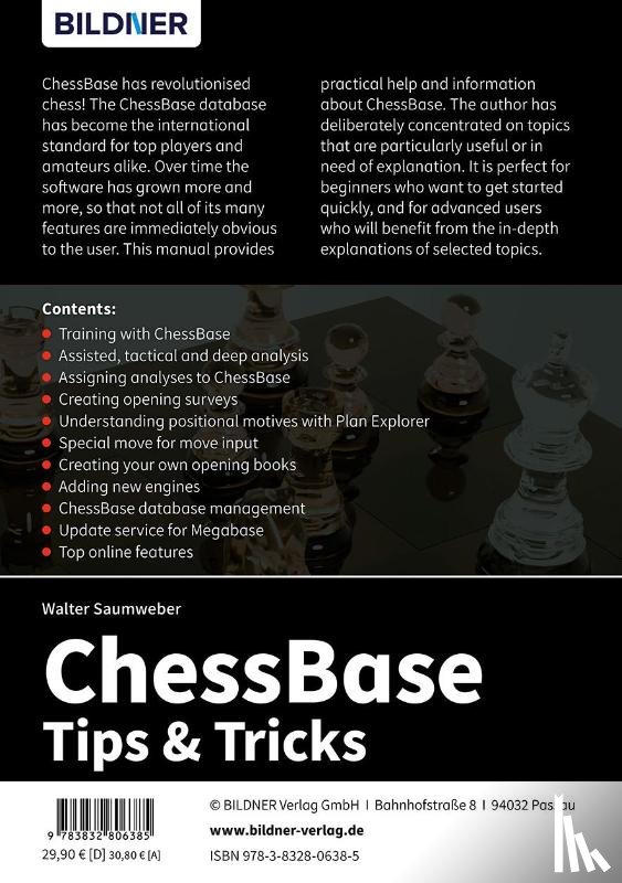 Saumweber, Walter - ChessBase 17 - Tips and Tricks