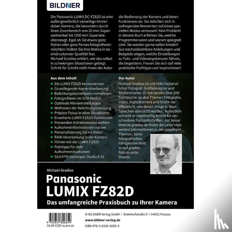 Gradias, Michael - Panasonic LUMIX FZ82D - Das umfangreiche Praxisbuch zu Ihrer Kamera