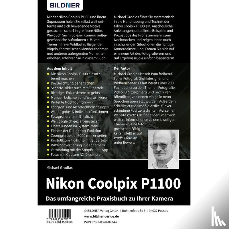 Gradias, Michael - Nikon Coolpix P1100 - Das umfangreiche Praxisbuch zu Ihrer Kamera