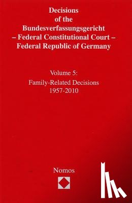  - Decisions of the Bundesverfassungsgericht V