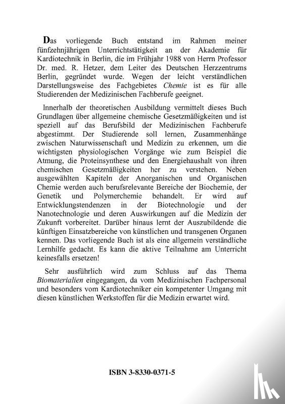 Lemm, Wilfried - Grundlagen der Chemie