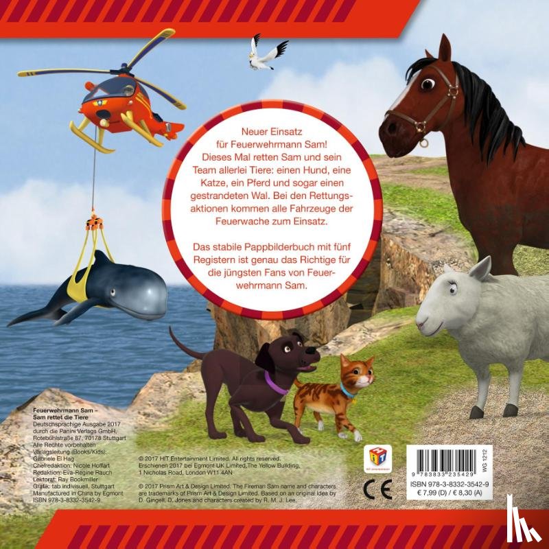  - Feuerwehrmann Sam Pappbilderbuch