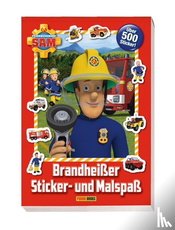  - Feuerwehrmann Sam: Brandheißer Sticker- und Malspaß