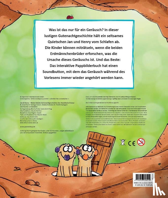 Reinl, Martin - Jan & Henry: Meine liebste Gutenachtgeschichte - Der Hund beim Friseur (Soundbuch)