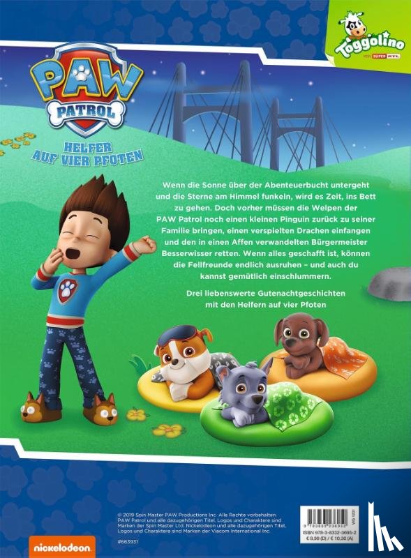  - PAW Patrol: Gute Nacht, Fellfreunde!
