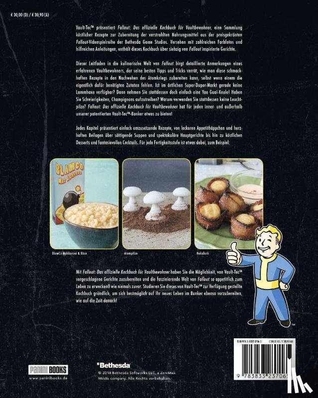 Rosenthal, Victoria - Fallout: Das offizielle Kochbuch für Vaultbewohner