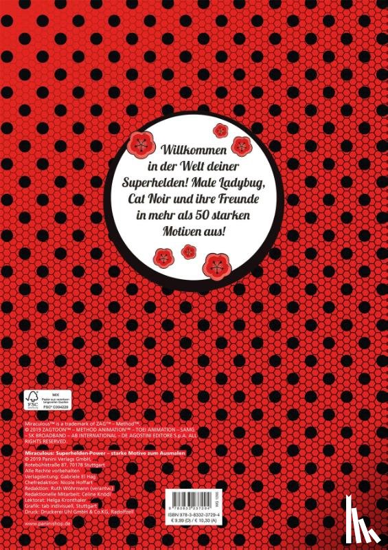  - Miraculous: Superhelden-Power - Starke Motive zum Ausmalen