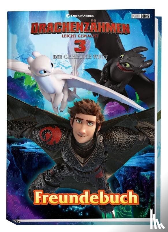 Panini - Drachenzähmen leicht gemacht 3: Die geheime Welt: Freundebuch