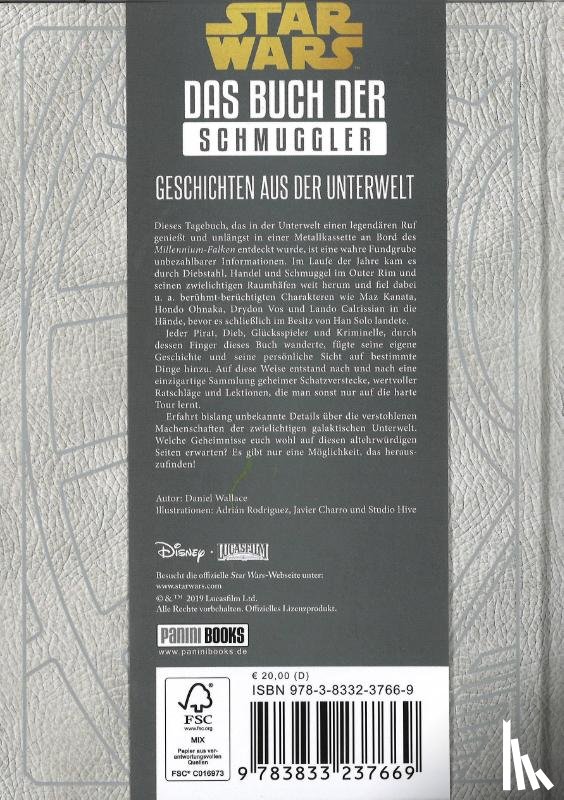 Wallace, Daniel - Star Wars: Das Buch der Schmuggler