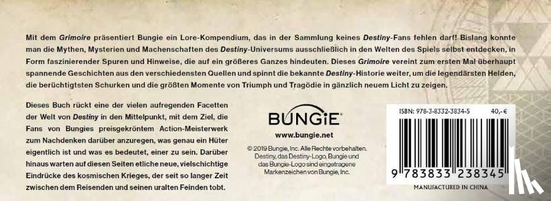 Bungie, Dickinson, Seth, Goff, Jon, Scharr, Jill - Destiny: Grimoire