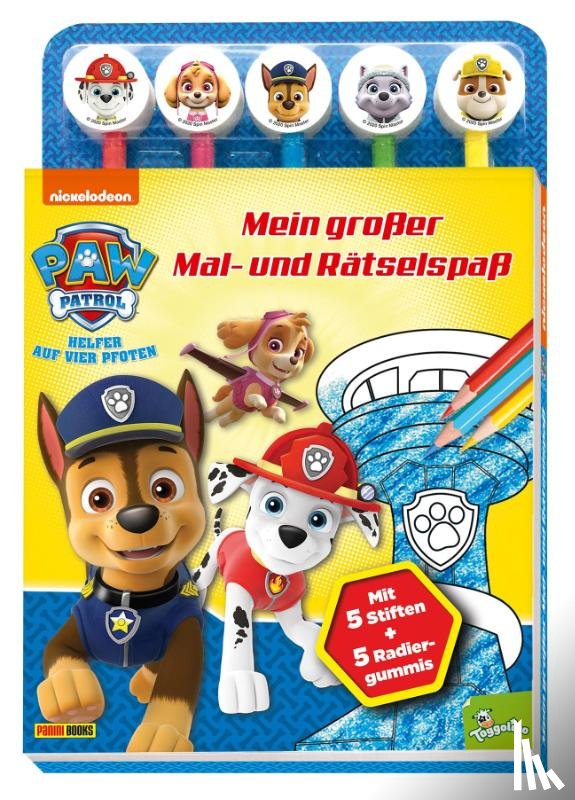  - PAW Patrol: Mein großer Mal- und Rätselspaß