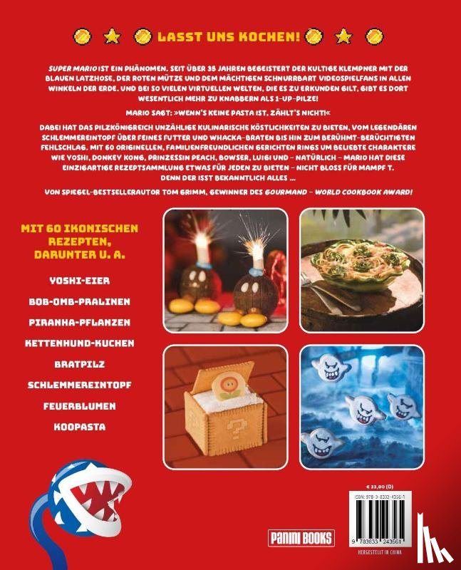 Grimm, Tom - Das inoffizielle Super Mario Kochbuch