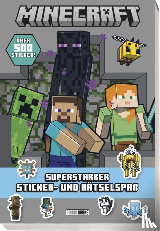  - Minecraft: Superstarker Sticker- und Rätselspaß