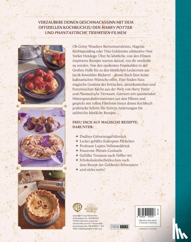 Walker-Caron, Sarah, Craig, Elena P., Revenson, Jody - Harry Potter: Das offizielle Kochbuch der Zauberwelt: Magische Gerichte von Hogwarts bis New York und darüber hinaus!