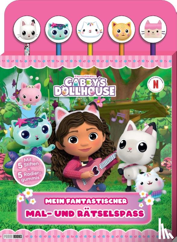 Panini - Gabby's Dollhouse: Mein fantastischer Mal- und Rätselspaß