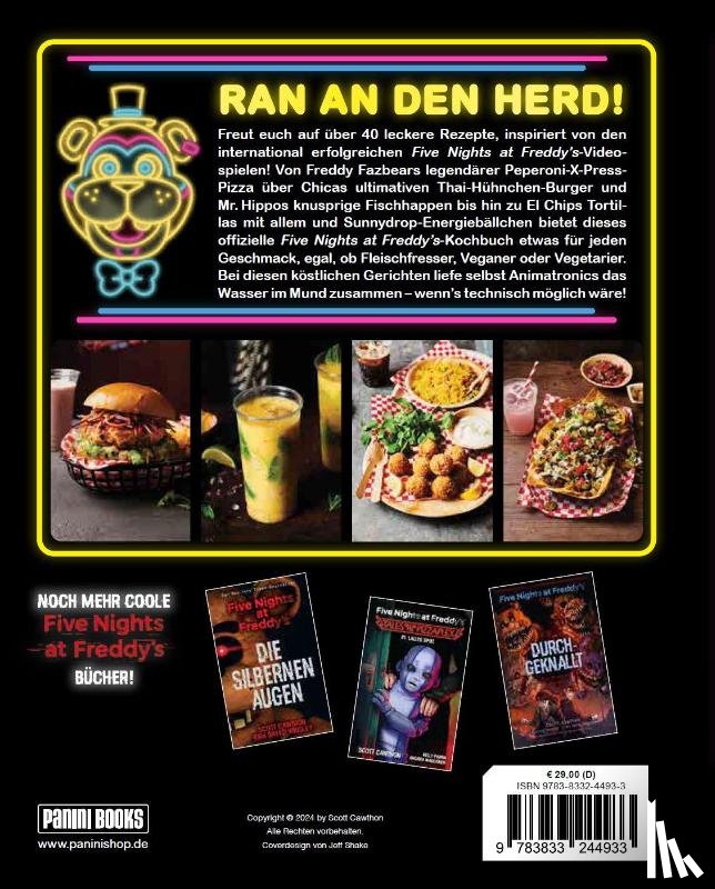 Cawthon, Scott, Morris, Rob - Das offizielle Five Nights at Freddy's Kochbuch