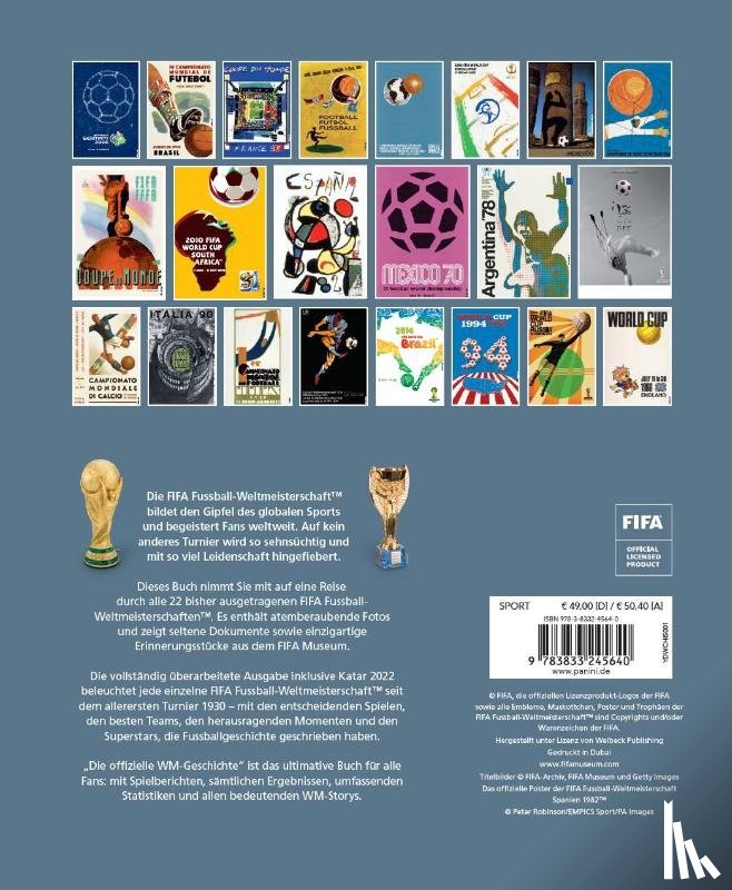Fifa Museum - DIE OFFIZIELLE GESCHICHTE DER FIFA FUSSBALL-WELTMEISTERSCHAFT(TM)