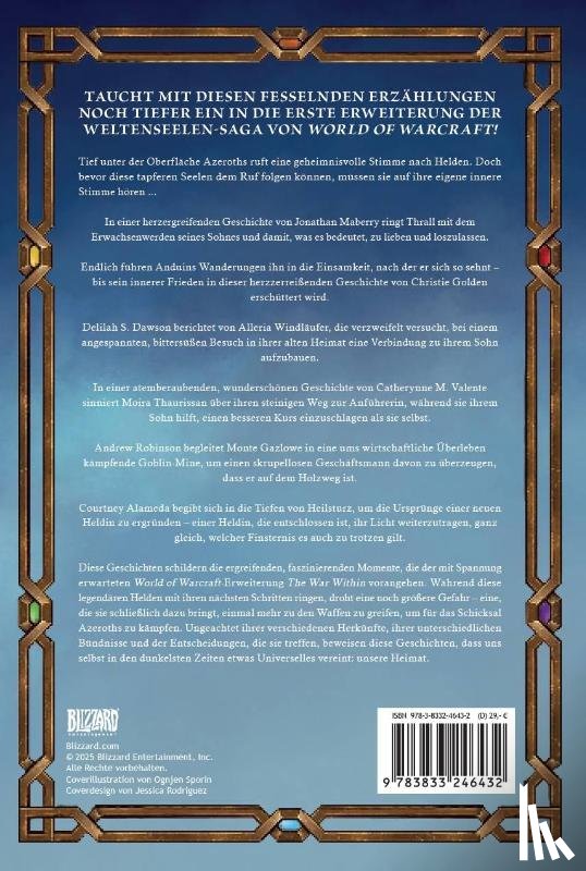 Alameda, Courtney, Dawson, Delilah S., Golden, Christie, Maberry, Jonathan - World of Warcraft: The Voices Within - Erzählungen