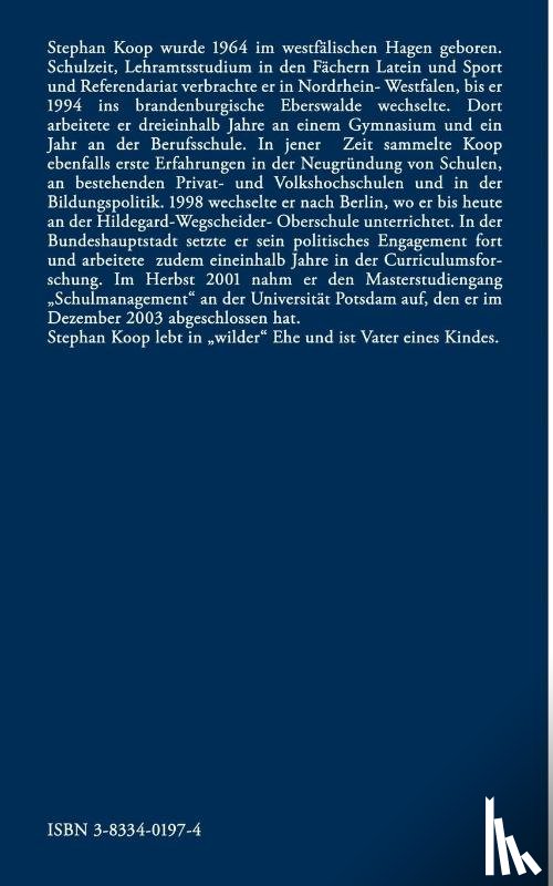 Koop, Stephan - Changemanagement fur Schulen