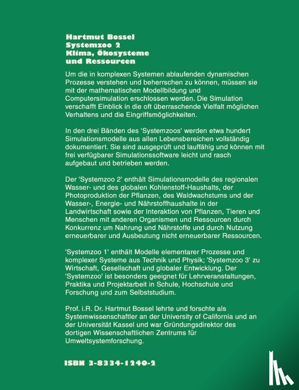 Bossel, Hartmut (Universitat Gesamthochschule Kassel Germany) - Systemzoo 2