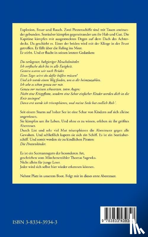 Sagewka, Thomas - Die Abenteuer der Piratenkinder auf den sieben Weltmeeren
