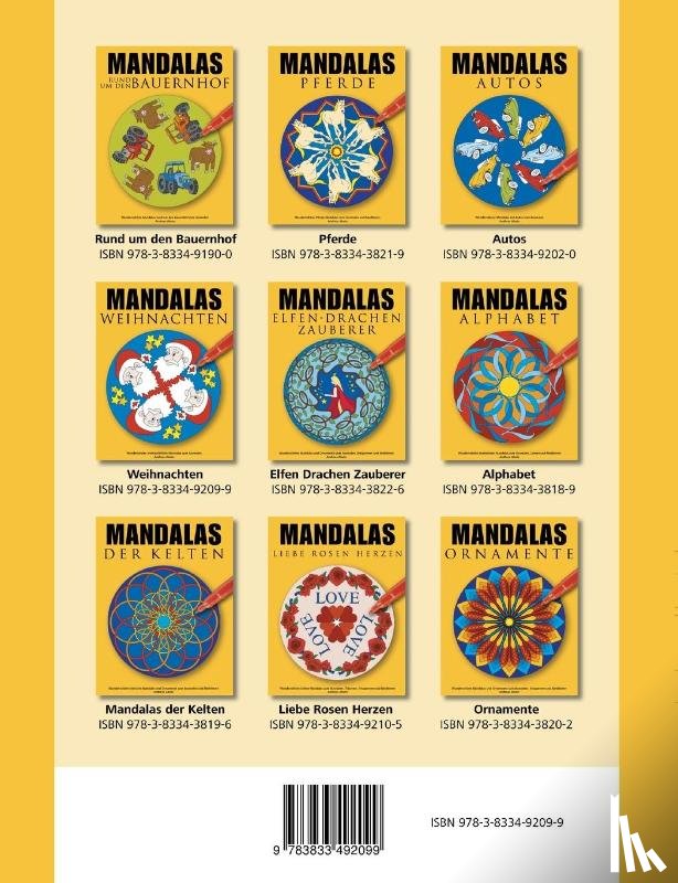 Abato, Andreas - Mandalas Weihnachten